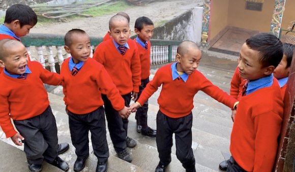 Roosevelt Islander Jim Luce Quietly Saves Hundreds of Lives "The Guys." At an orphanage for Tibetan Children, high in the Himalayas, supported by Roosevelt Island generosity.